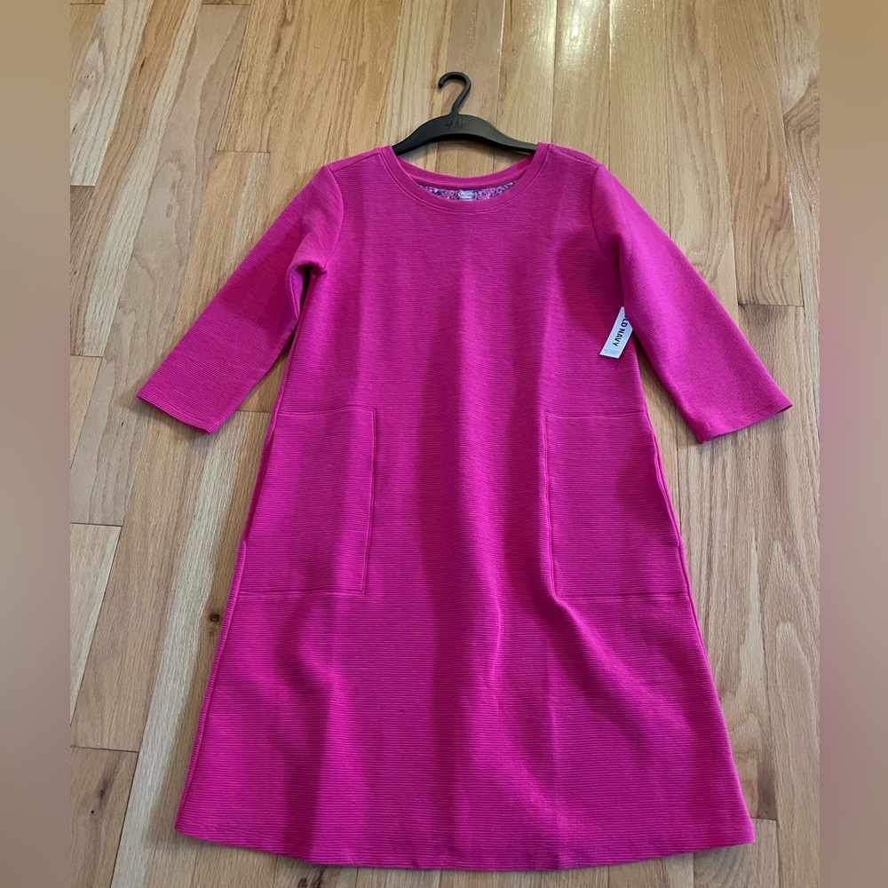 Brand new with tags.  Old navy pink dress